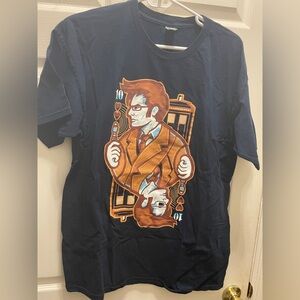 Navy Graphic T-Shirt